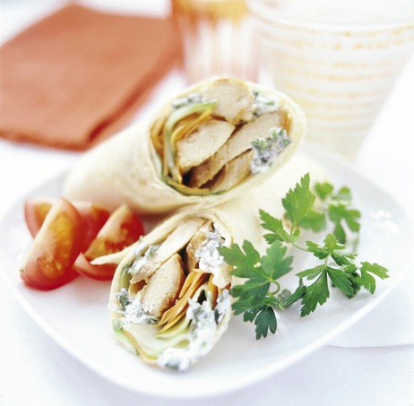 Orientaliska wraps med Quorn recept